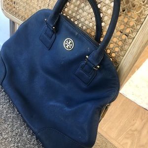 Tory Burch blue purse
